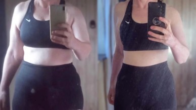 Ameliyatsız,  sağlıklı ve doğal yöntem: 6 ayda 30 kilo veren 3 çocuk sahibi kadın,  zayıflamanın sırrını paylaştı