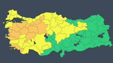 Meteoroloji'den 2 il için kritik uyarı! Turuncu ve sarı kodlu uyarı geldi! Kütahya ve Eskişehirliler dikkat!