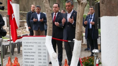 Özgür Özel Ferdi Zeyrek'in Kabrini Ziyaret Etti