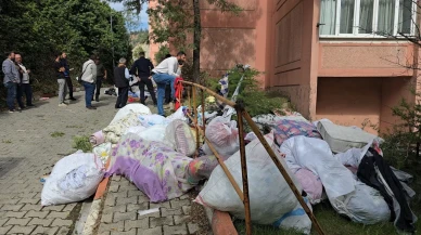 Karabük'te Bir Evden Kamyon Dolusu Çöp Çıktı