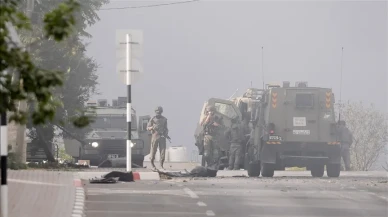 İsrail Askerleri Batı Şeria'da Filistinli Yaşlı Bir Kadını Yaraladı