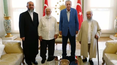 İsmailağa Cemaati'nden Cumhurbaşkanı Erdoğan'a Ziyaret