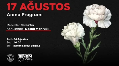 Üsküdar’da ‘’17 Ağustos Anma Programı’’ Düzenlenecek