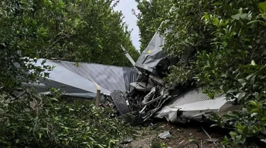 Adana'da Eğitim Uçağı Yere Çakıldı