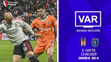 TFF 5. Hafta VAR Kayıtlarını Paylaştı