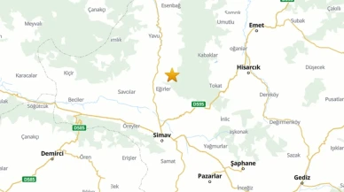 Kütahya’da 4.5 Büyüklüğünde Deprem