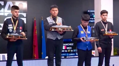 Dünya Gençler Bilardo Şampiyonası'ndan İki Madalya