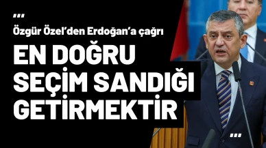 Özgür Özel: Erdoğan’ın Atacağı En Doğru Adım Seçim Sandığını Getirmektir