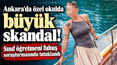 Özel Okuldaki Öğretmen Fuhuştan Tutuklandı