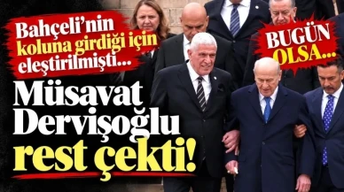 Müsavat Dervişoğlu Erhan Usta'ya Rest Çekti