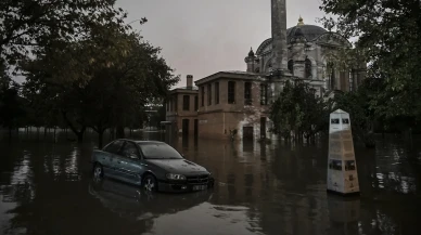 Kağıthane'deki Tarihi Sadabat Cami Sular Altında Kaldı