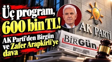 AK Parti'den BirGün ve Zafer Arapkirli'ye Tazminat Davası