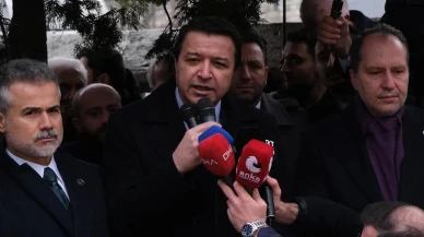 Erbakan ve Arıkan Necmettin Erbakan'ı Andı