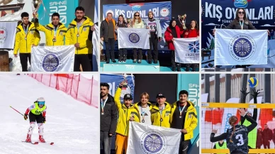 Atatürk Üniversitesi Ünilig Kış Oyunlarında 6 Derece Elde Etti