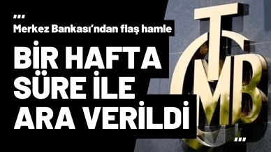 Merkez Bankası’ndan Savaş Müdahalesi