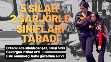 Kahramanmaraş'ta Okulda Silahlı Saldırı: 1'i Öğretmen 8 Öğrenci Öldü