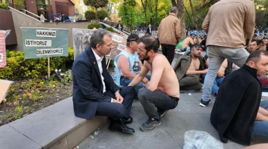 Saadet Partisi'nden Açlık Grevindeki Maden İşçilerine Ziyaret