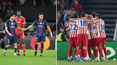 PSG ve Atletico Madrid Rakiplerini Mağlup Etti
