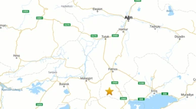 Ağrı'da Korkutan Deprem