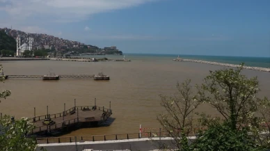 Zonguldak'ta Çamur İstilası: Karadeniz Kahverengiye Büründü