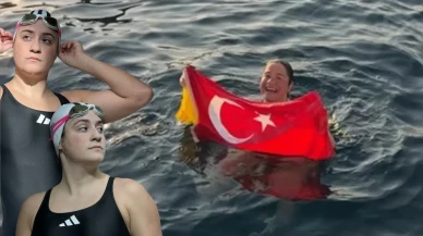 Aysu Türkoğlu Tsugaru Kanalı'nı Yüzerek Geçti