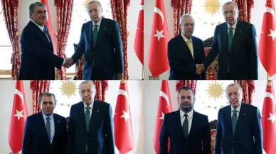 Dört Büyükler Erdoğan'la Buluştu