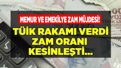 2022 aylık enflasyon oranları ile TÜİK TEFE TÜFE son 4 - 5 aylık enflasyon farkı memur emekli maaşı zammı hesaplama Kasım 2022!