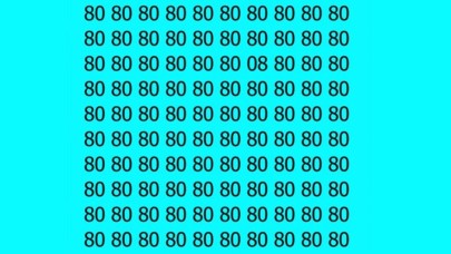 Resimdeki farklı sayıyı 7 saniyede bulanlar yüksek zekaya sahip: 2 gündür 2 dk'nın altında bulan yok Şimdi hemen kendini test et