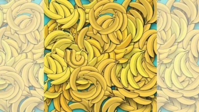 Muzların arasındaki gizli yılanı 4 saniyede bulabilir misin? Sadece dahi olanlar bulabiliyor! 5 gündür bulan çıkmadı