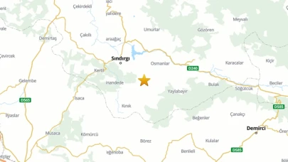 Balıkesir'de Yeni Bir Deprem Daha