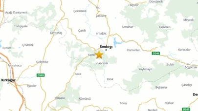 Balıkesir'de 4 Büyüklüğünde Deprem