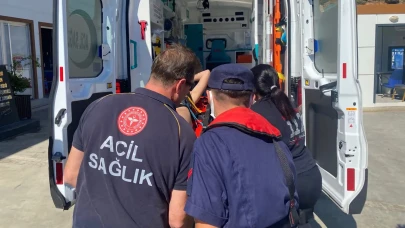 Fethiye Açıklarında Yatta Yaralanan Kişi Tahliye Edildi