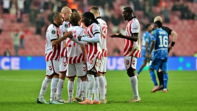 Samsunspor’dan Konferans Ligi’nde 2’de 2