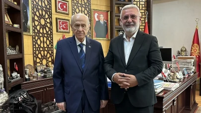 Mehmet Metiner Devlet Bahçeli İle Görüştü