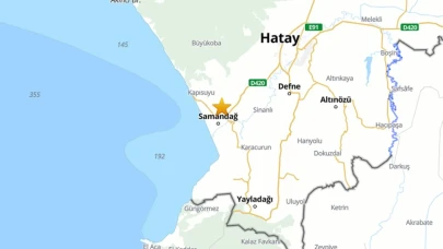 Hatay Gece Yarısı Depremle Sallandı