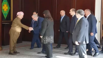 DEM Parti'nin İmralı Heyeti Barzani İle Görüştü
