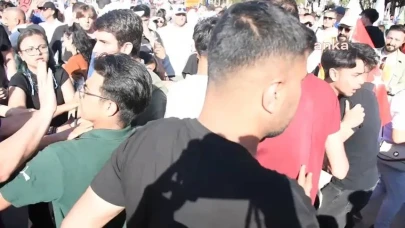 1 Mayıs Kutlamasında ‘Bozkurt İşareti’ Kavgası Çıktı