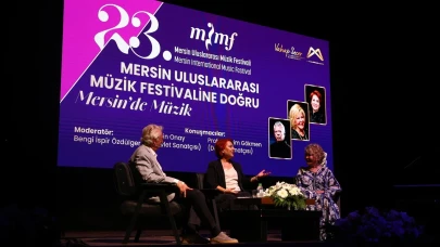 Mersin Uluslararası Müzik Festivali Kapsamında Söyleşi Yapıldı