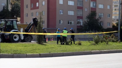 Kastamonu'da Doğal Gaz Borusu Delindi