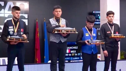 Dünya Gençler Bilardo Şampiyonası'ndan İki Madalya