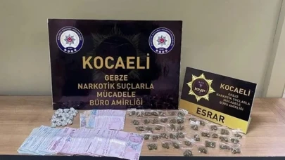 Kocaeli'de Uyuşturucu Operasyonunda 4 Kişi Tutuklandı