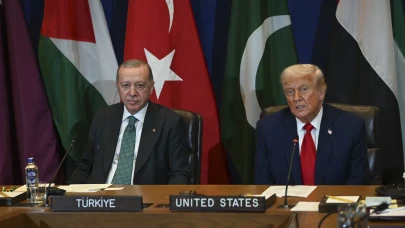 Erdoğan ile Trump Gazze Toplantısında