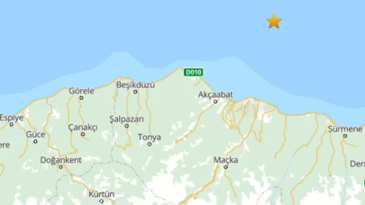 Trabzon Ortahisar Açıklarında Deprem