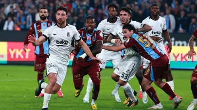 Trabzonspor Beşiktaş'ı Mağlup Etti