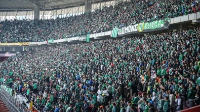 Bursaspor Maçını Deplasmanda 35 Bin Taraftar İzledi