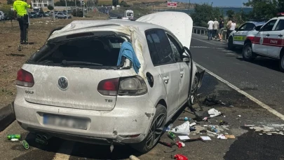 Tekirdağ'da Feci Kaza: 5 Gün Sonra Düğünleri Vardı