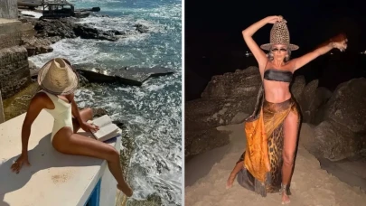 Eda Taşpınar Mikonos’u Salladı