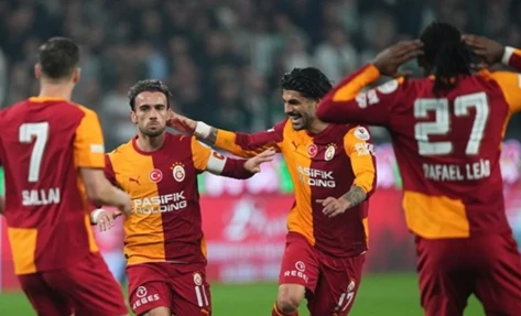 Galatasaray Konya'da Şov Yaptı
