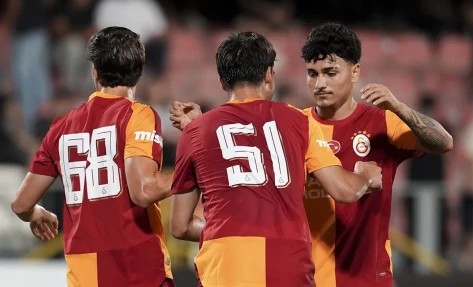 Galatasaray Hazırlık Maçında Şov Yaptı