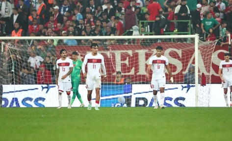 A Milli Takımı İtalya'ya 4-1 Kaybetti